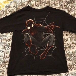 Black Spider Man Marvel T